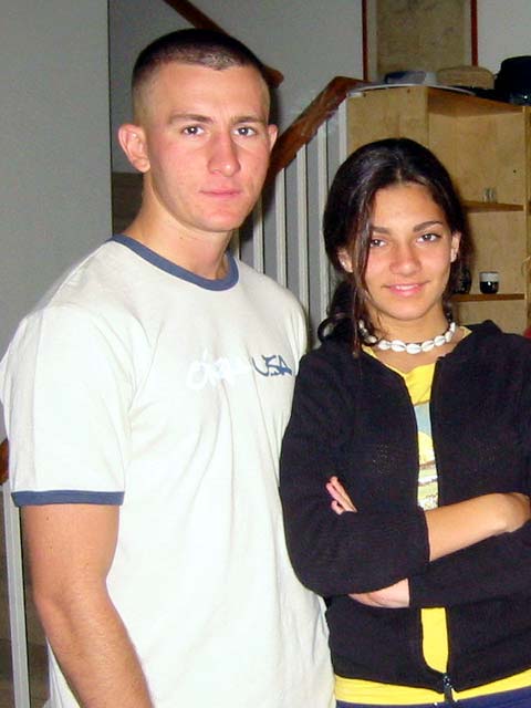 Mourad and Shayla after the Boot Camp